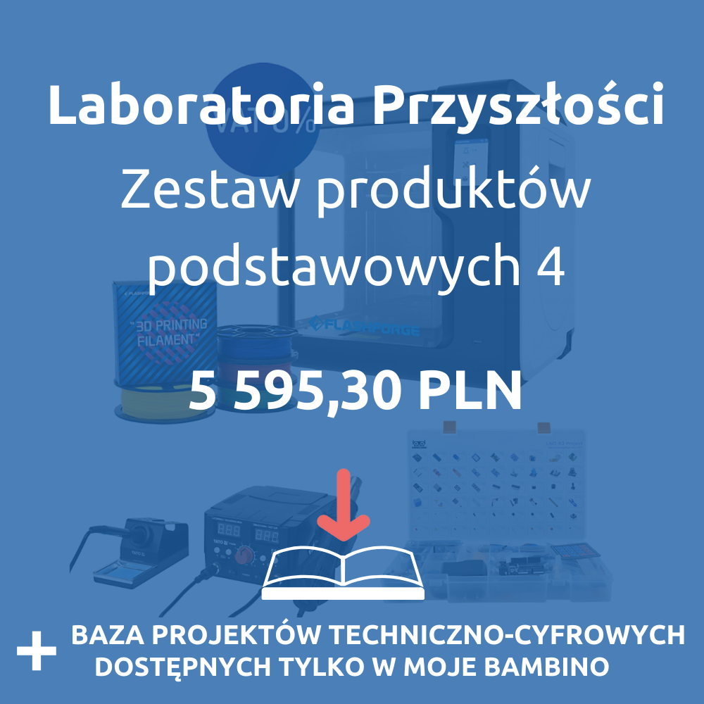 zestaw produktów podstawowych 4 do kupienia w Programie Laboratoria Przyszłości