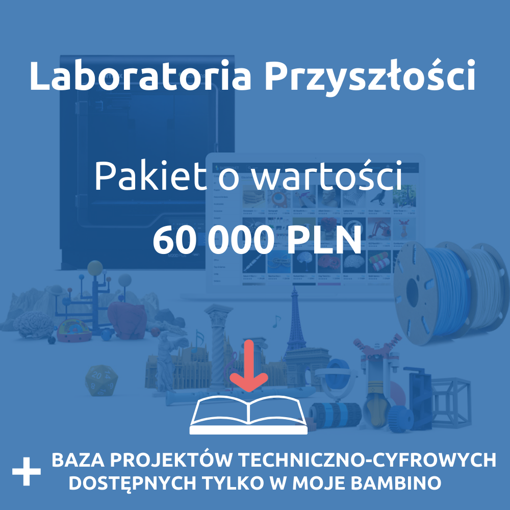 pakiet o wartości 60 000zł do kupienia w Programie Laboratoria Przyszłości