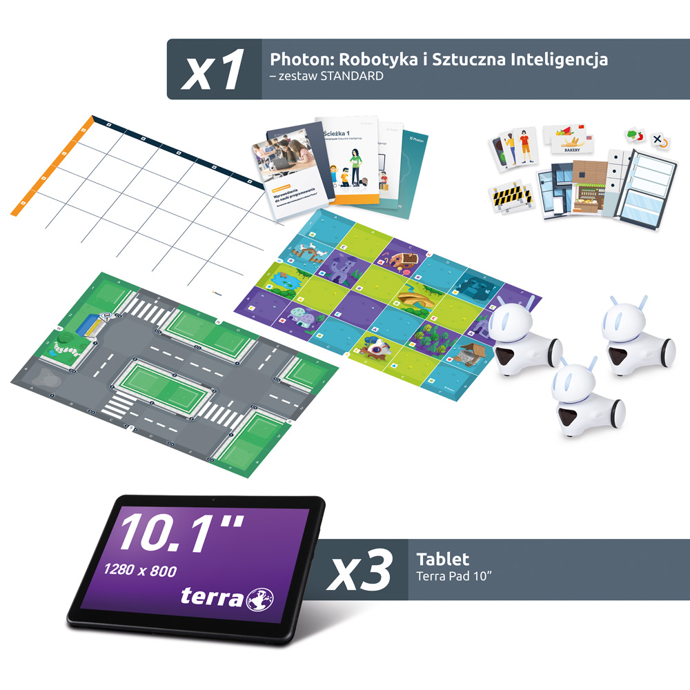 photon robotyka i sztuczna inteligencja zestaw standard do kupienia w Programie Laboratoria Przyszłości